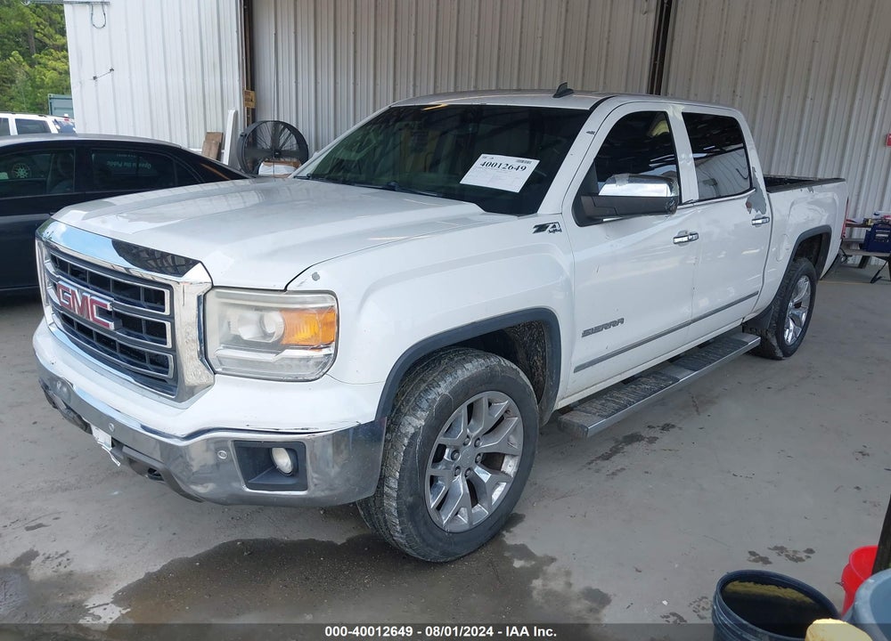 2014 GMC SIERRA 1500 SLT VIN: 3GTU2VEC7EG420739