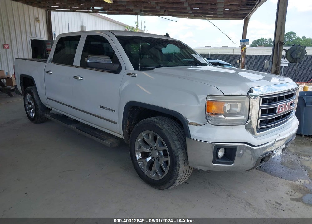 2014 GMC SIERRA 1500 SLT VIN: 3GTU2VEC7EG420739
