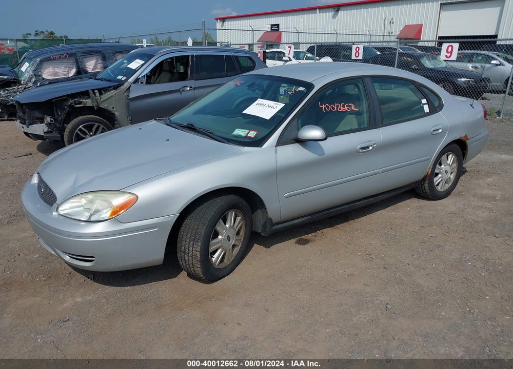 2007 FORD TAURUS SEL VIN: 1FAFP56U97A195197