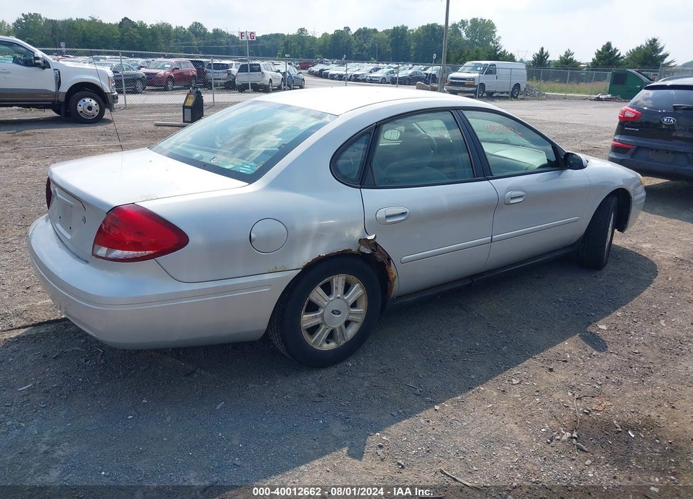 2007 FORD TAURUS SEL VIN: 1FAFP56U97A195197