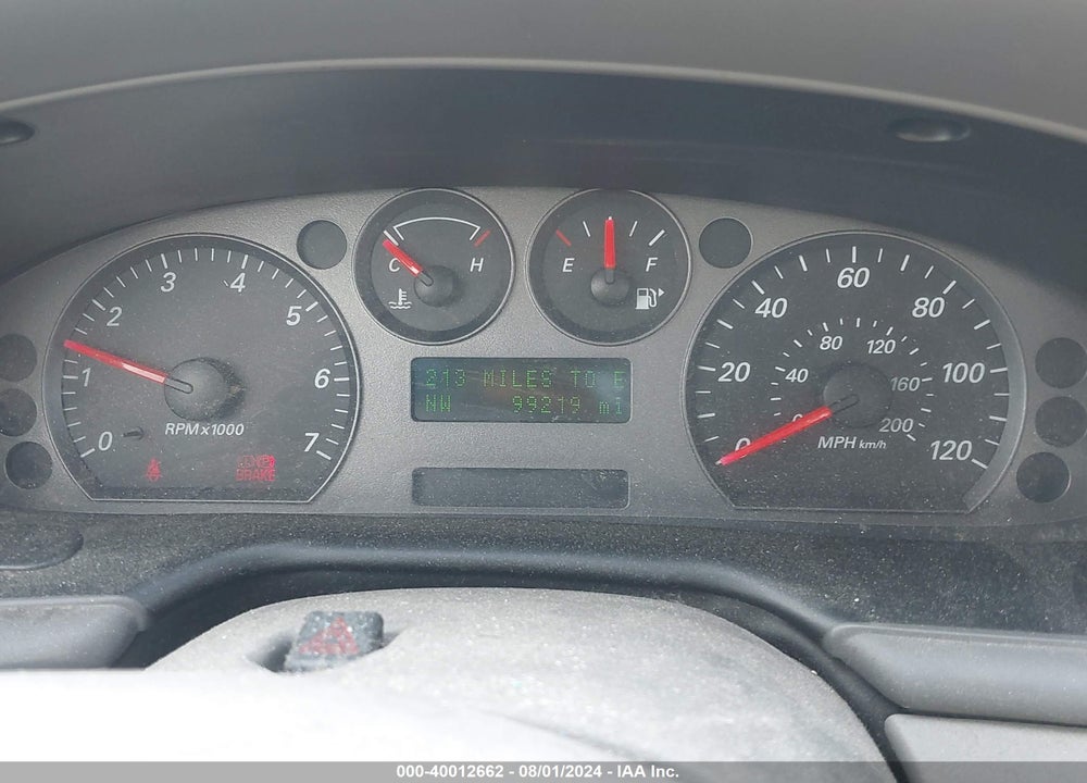 2007 FORD TAURUS SEL VIN: 1FAFP56U97A195197
