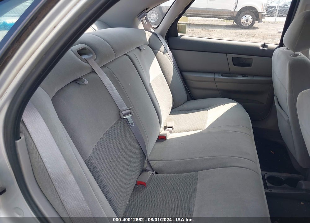 2007 FORD TAURUS SEL VIN: 1FAFP56U97A195197