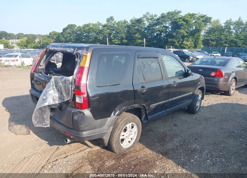 2003 HONDA CR-V EX VIN: SHSRD78893U142439