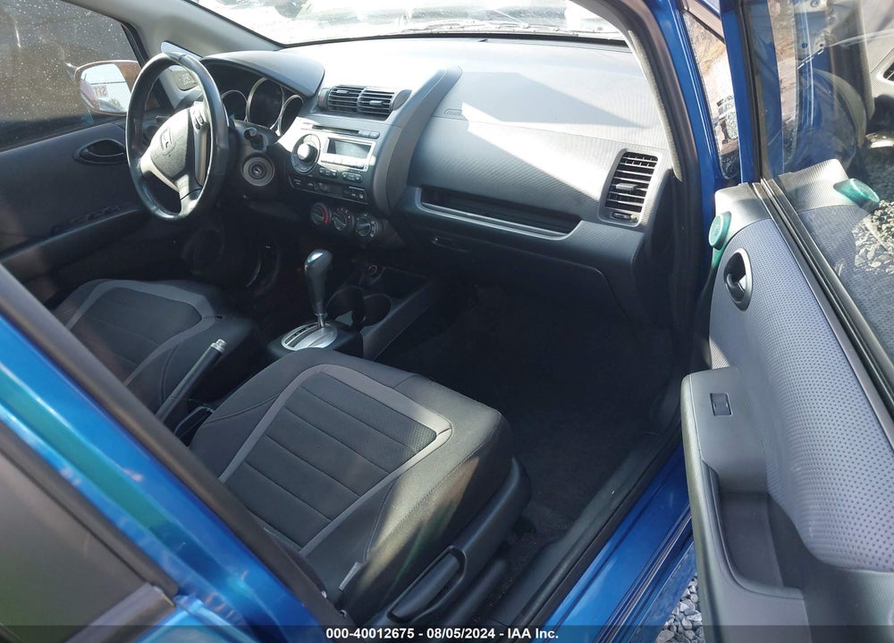 2007 HONDA FIT SPORT VIN: JHMGD38647S037482