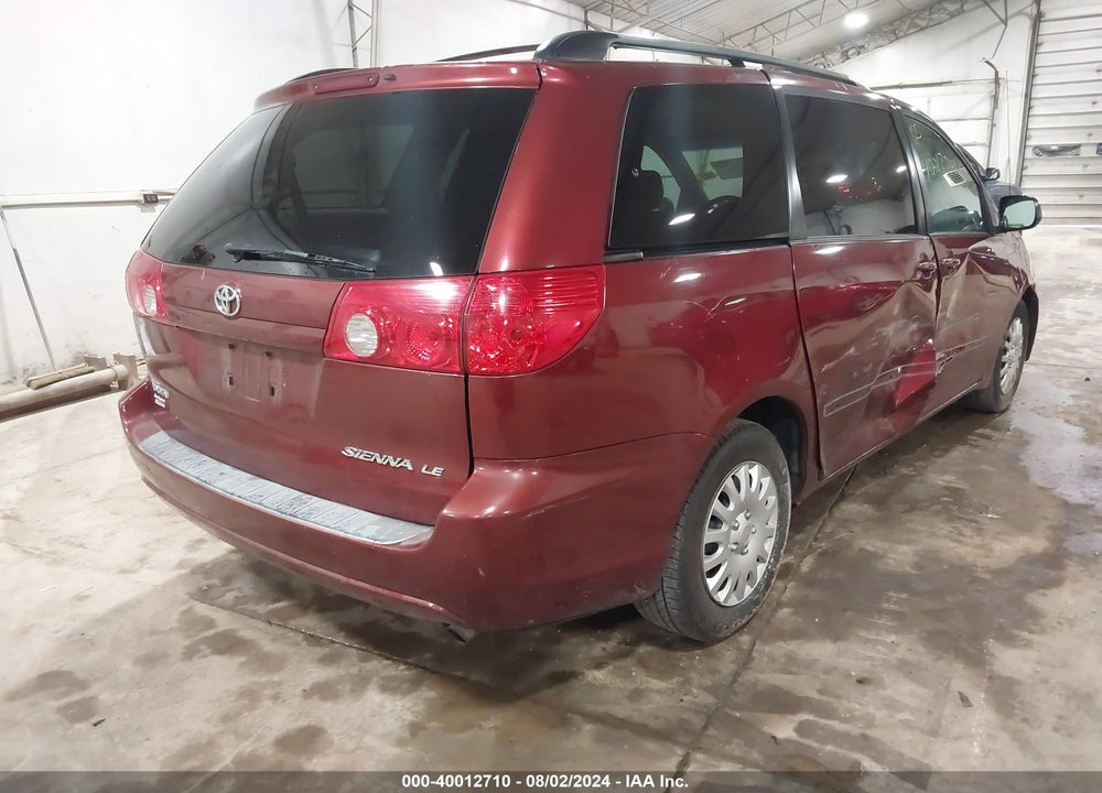 2007 TOYOTA SIENNA VIN: 5TDZK23017S049945