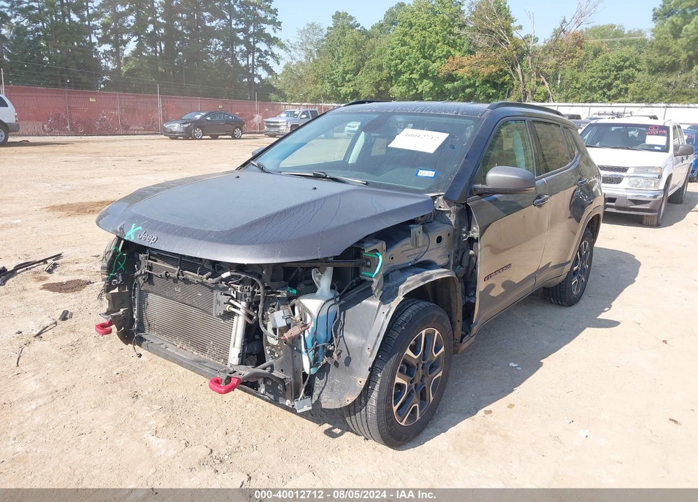 2020 JEEP COMPASS TRAILHAWK 4X4 VIN: 3C4NJDDB7LT184303
