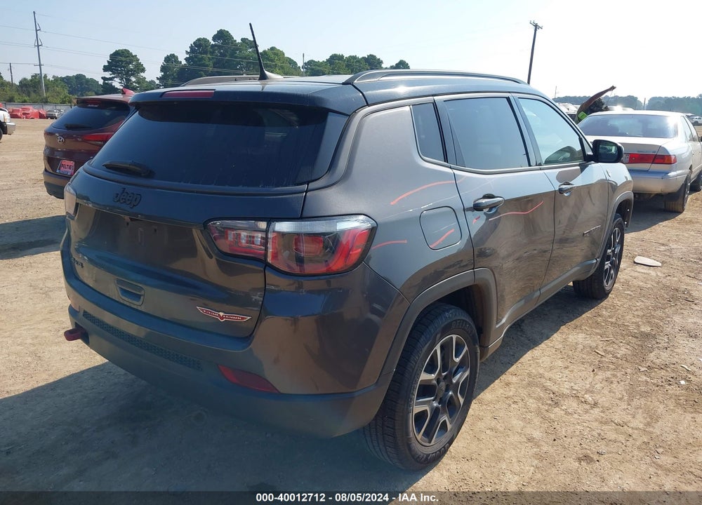 2020 JEEP COMPASS TRAILHAWK 4X4 VIN: 3C4NJDDB7LT184303