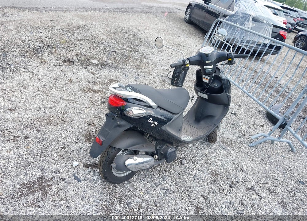 2012 GENUINE SCOOTER CO. BUDDY 125 VIN: RFVPAC203C1011296