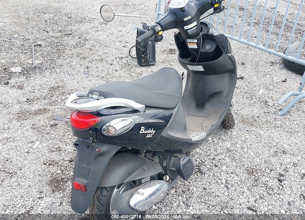 2012 GENUINE SCOOTER CO. BUDDY 125 VIN: RFVPAC203C1011296
