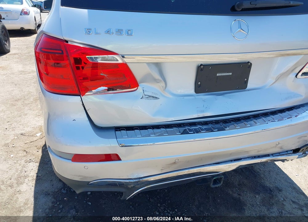 2016 MERCEDES-BENZ GL 450 4MATIC VIN: 4JGDF6EE3GA642168