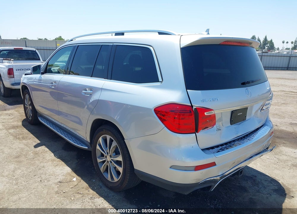 2016 MERCEDES-BENZ GL 450 4MATIC VIN: 4JGDF6EE3GA642168