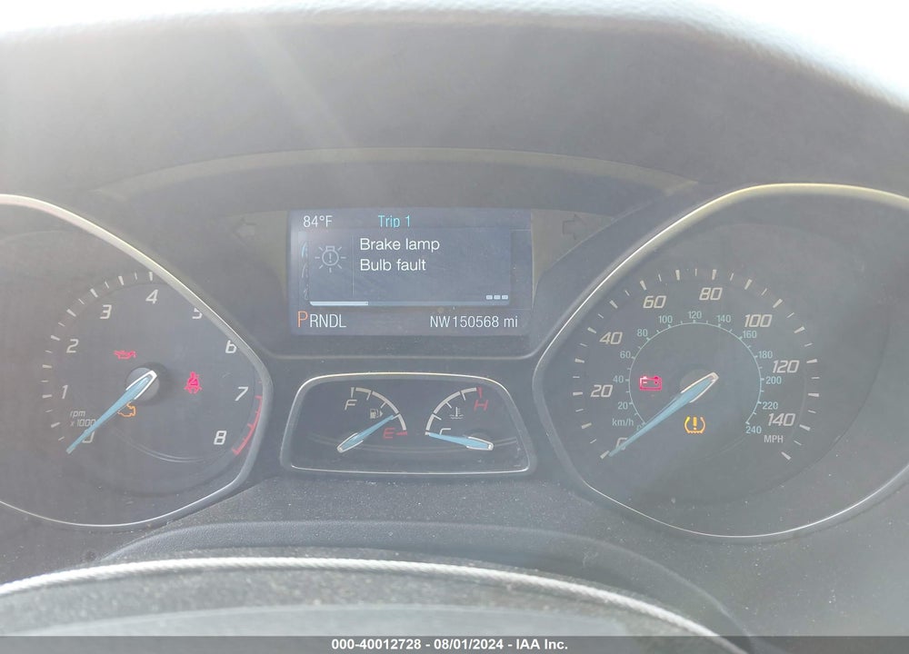2014 FORD FOCUS SE VIN: 1FADP3F29EL232440