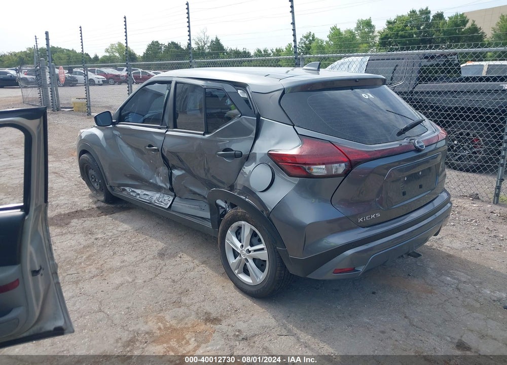 2024 NISSAN KICKS S XTRONIC CVT VIN: 3N1CP5BVXRL538416