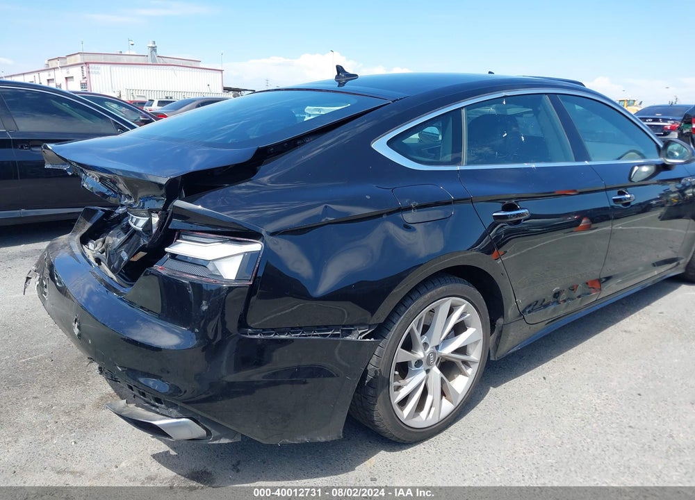 2020 AUDI A5 SPORTBACK PREMIUM 45 TFSI QUATTRO S TRONIC VIN: WAUANCF54LA004865
