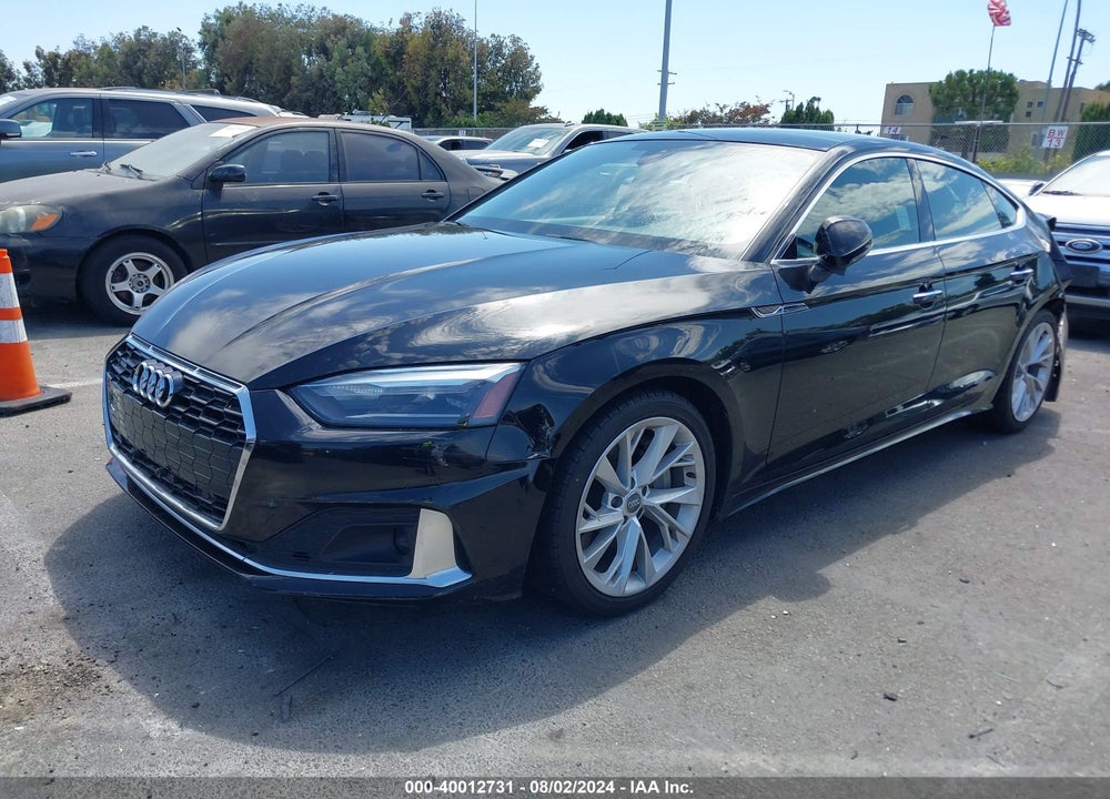 2020 AUDI A5 SPORTBACK PREMIUM 45 TFSI QUATTRO S TRONIC VIN: WAUANCF54LA004865