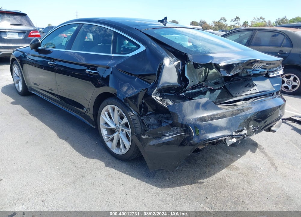 2020 AUDI A5 SPORTBACK PREMIUM 45 TFSI QUATTRO S TRONIC VIN: WAUANCF54LA004865
