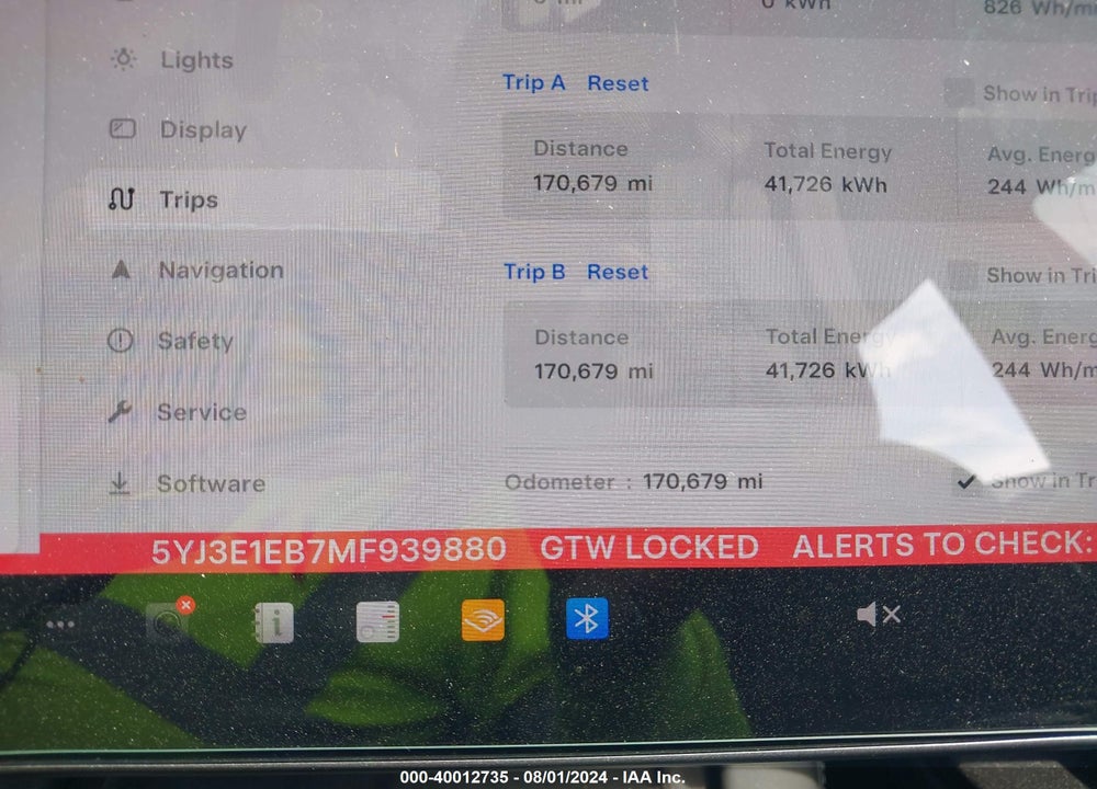 2021 TESLA MODEL 3 LONG RANGE DUAL MOTOR ALL-WHEEL DRIVE VIN: 5YJ3E1EB7MF939880