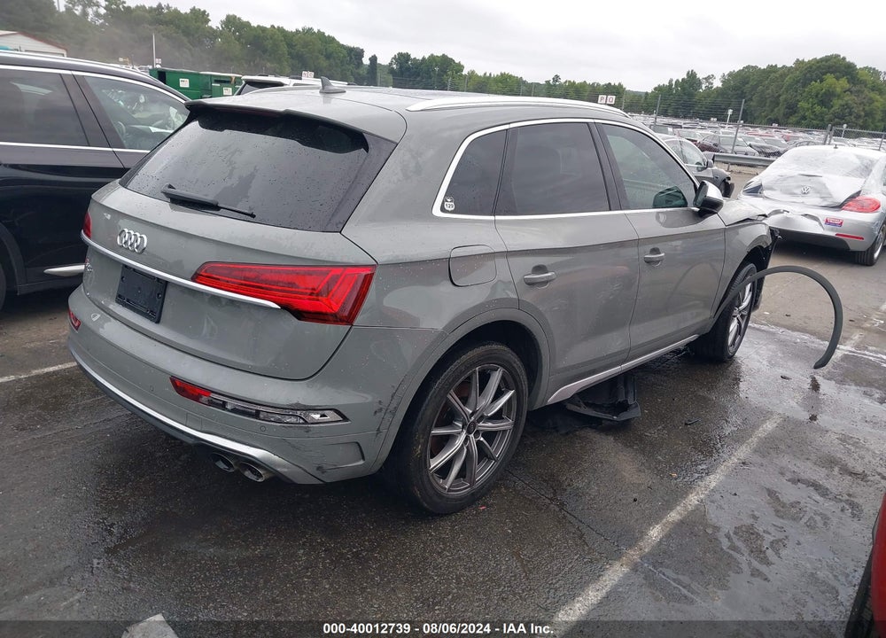 2022 AUDI SQ5 PREMIUM PLUS TFSI QUATTRO TIPTRONIC VIN: WA1B4AFY8N2087894