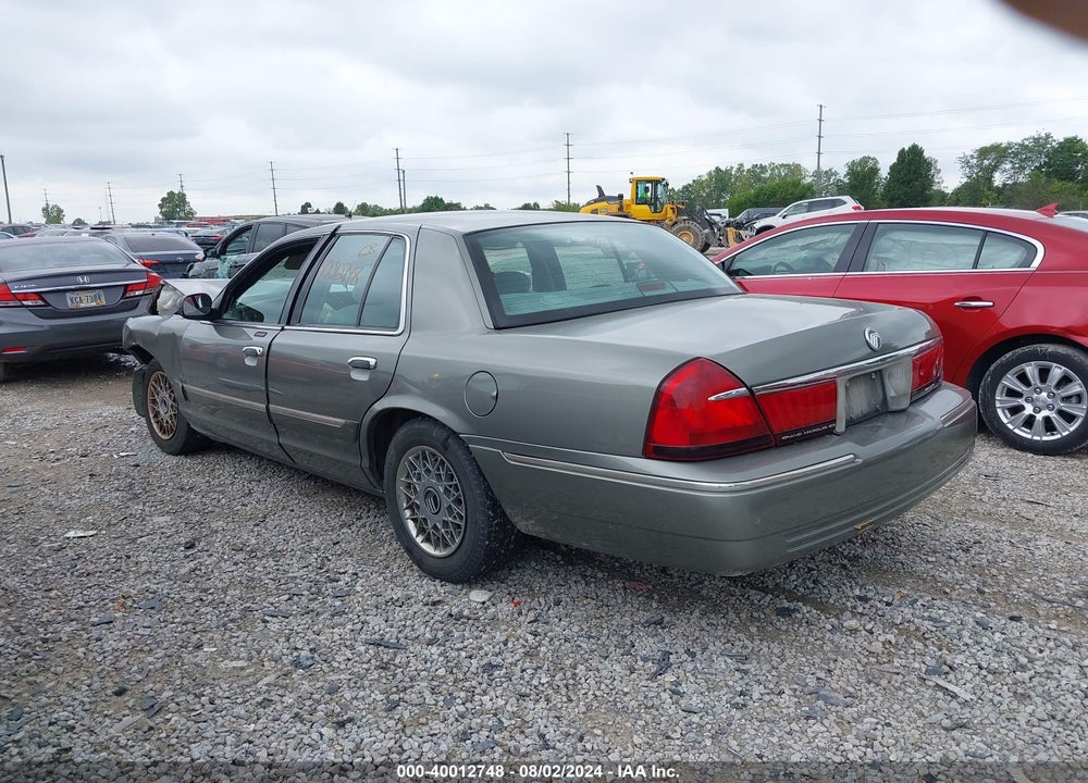 2000 MERCURY GRAND MARQUIS GS VIN: 2MEFM74W7YX642569
