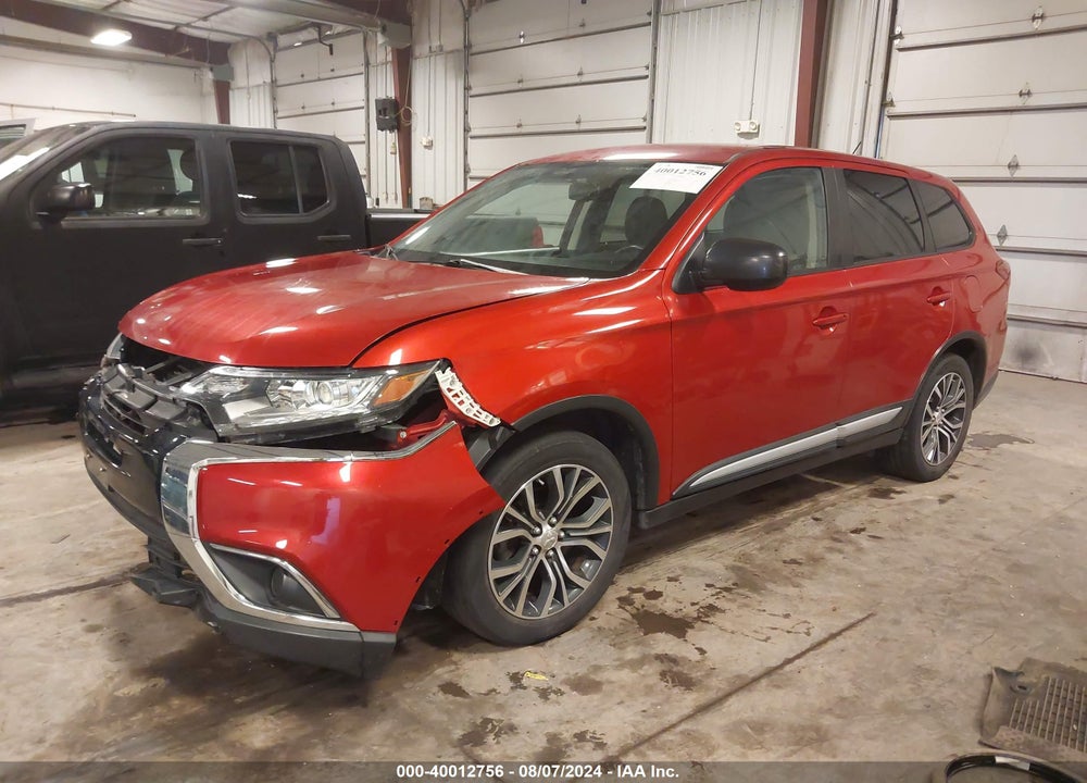2016 MITSUBISHI OUTLANDER VIN: JA4AZ3A38GZ016273