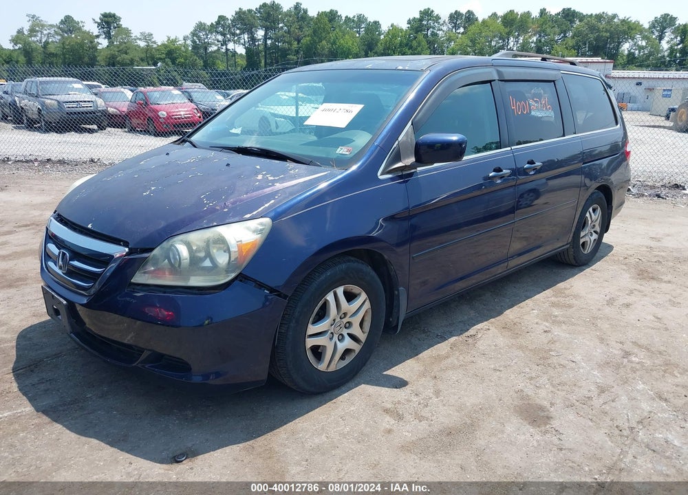 2007 HONDA ODYSSEY EX-L VIN: 5FNRL38797B028179