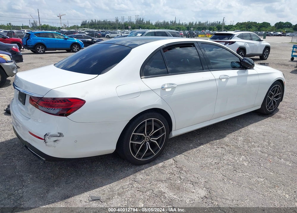 2022 MERCEDES-BENZ E 350 VIN: W1KZF8DB3NB086499