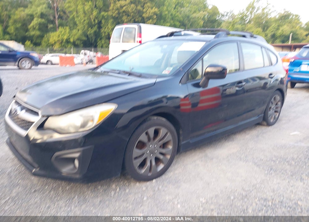 2013 SUBARU IMPREZA 2.0I SPORT LIMITED VIN: JF1GPAU66D2802888