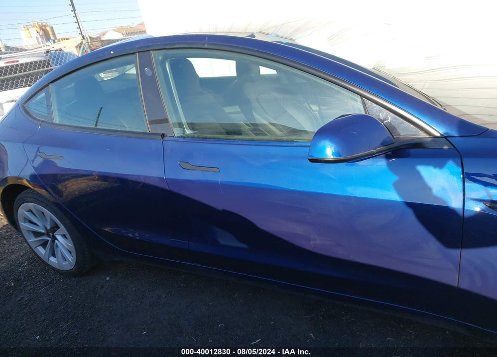2023 TESLA MODEL 3 REAR-WHEEL DRIVE VIN: 5YJ3E1EA4PF567541