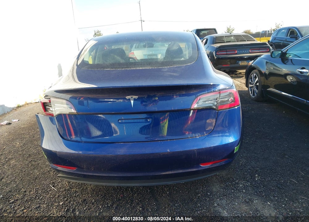 2023 TESLA MODEL 3 REAR-WHEEL DRIVE VIN: 5YJ3E1EA4PF567541