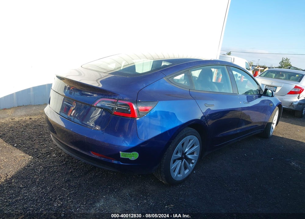 2023 TESLA MODEL 3 REAR-WHEEL DRIVE VIN: 5YJ3E1EA4PF567541