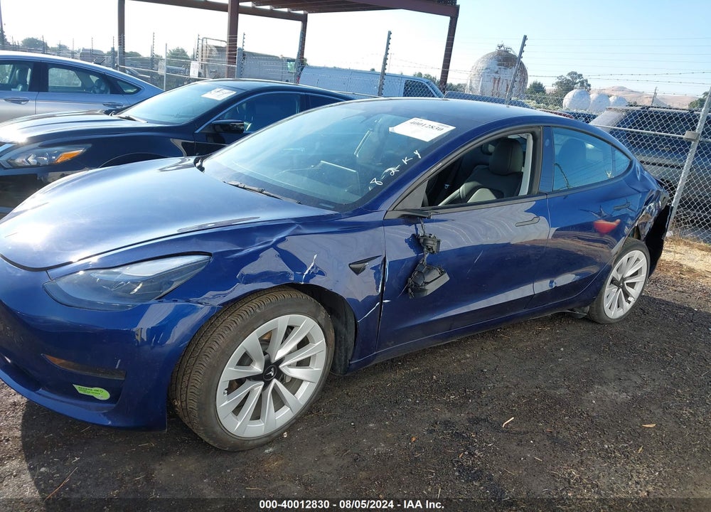 2023 TESLA MODEL 3 REAR-WHEEL DRIVE VIN: 5YJ3E1EA4PF567541