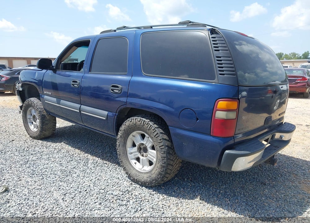 2002 CHEVROLET TAHOE LS VIN: 1GNEC13Z12R152565