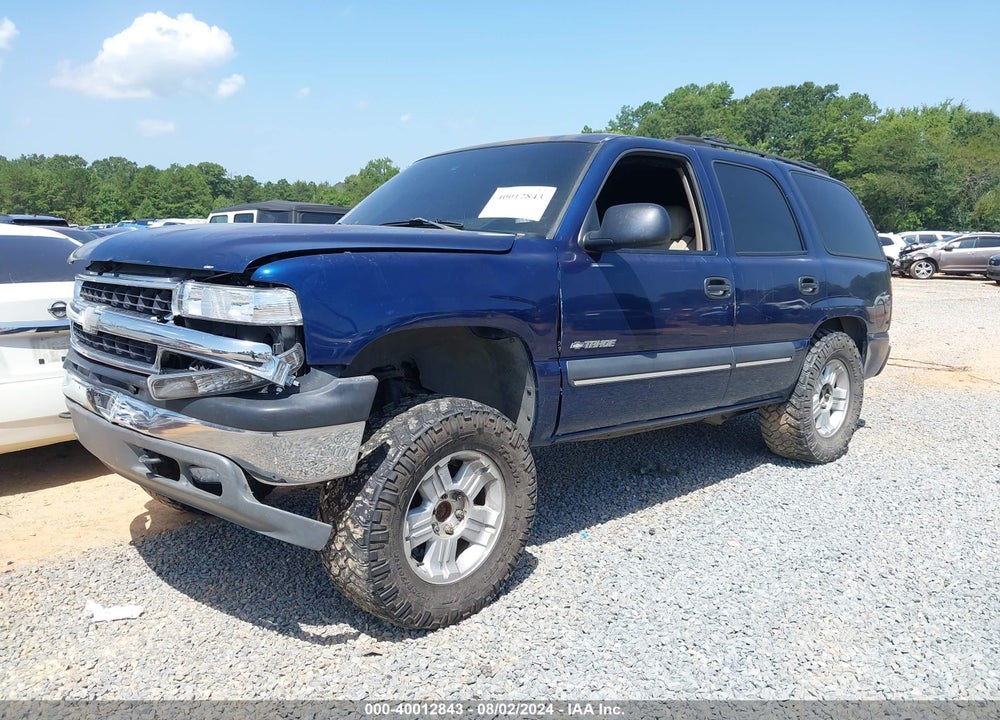 2002 CHEVROLET TAHOE LS VIN: 1GNEC13Z12R152565