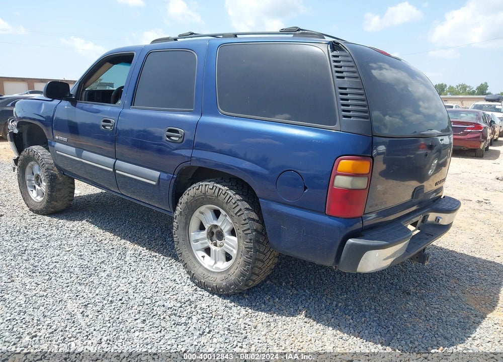 2002 CHEVROLET TAHOE LS VIN: 1GNEC13Z12R152565