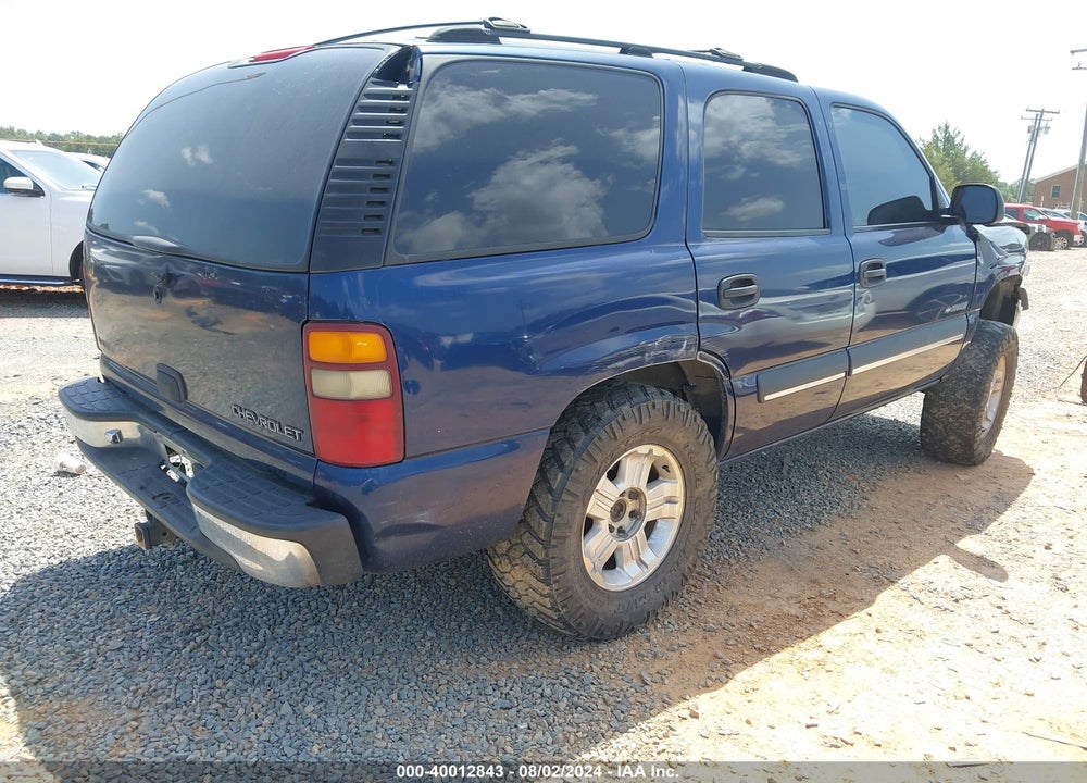 2002 CHEVROLET TAHOE LS VIN: 1GNEC13Z12R152565