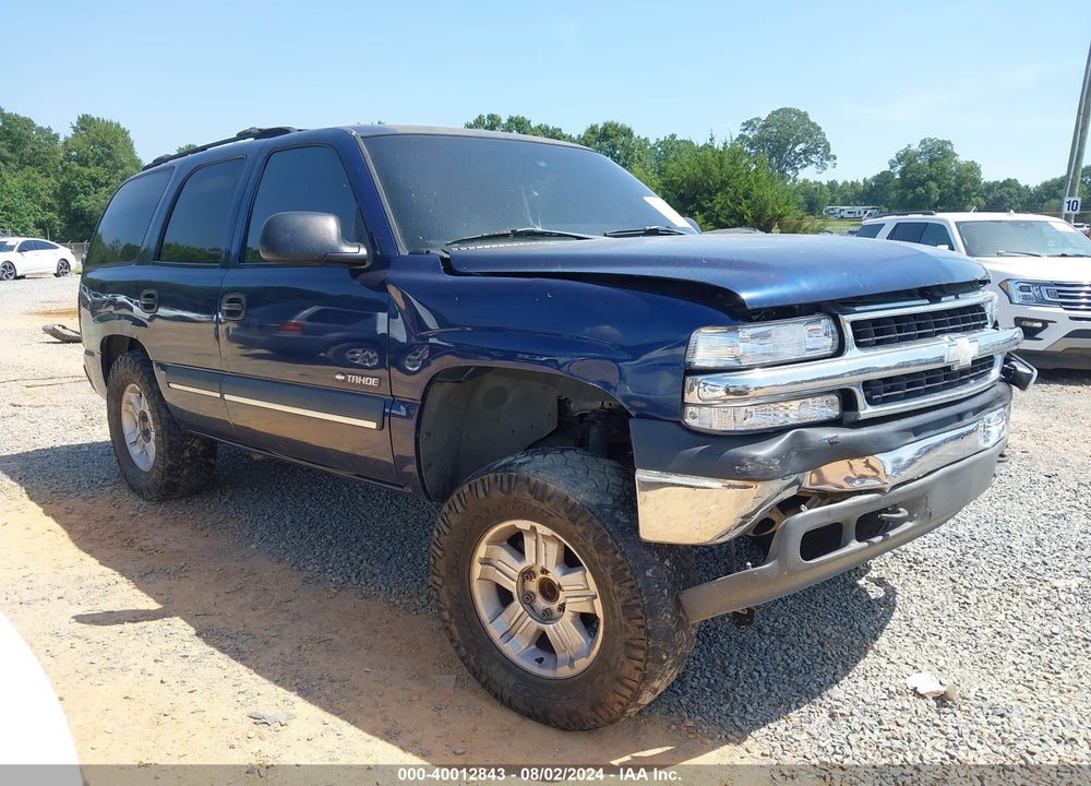 2002 CHEVROLET TAHOE LS VIN: 1GNEC13Z12R152565