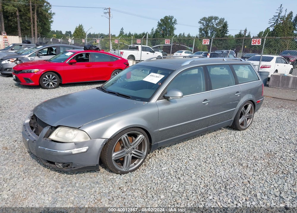 2004 VOLKSWAGEN PASSAT GLS VIN: WVWVD63B84E178094