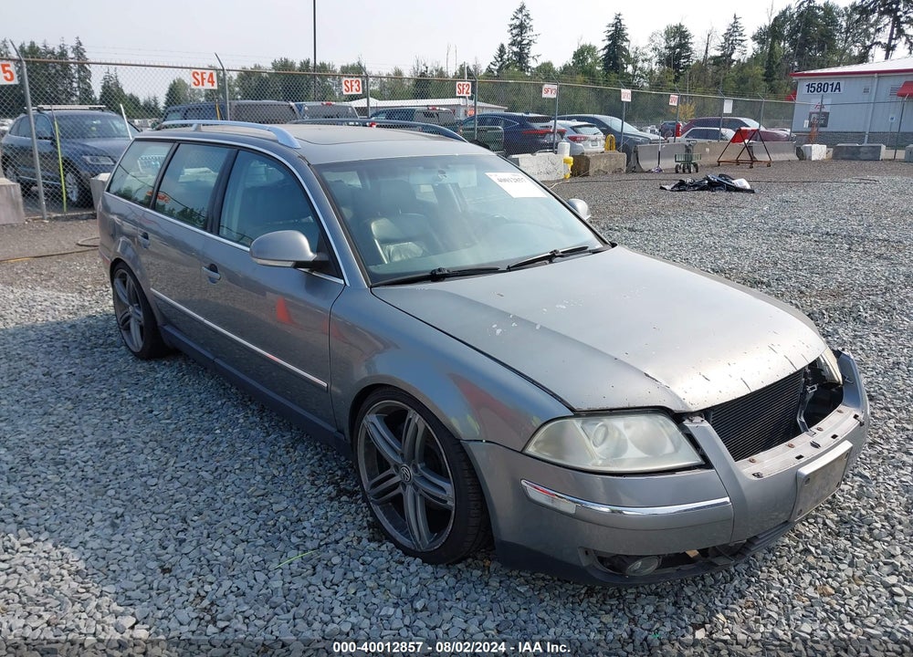 2004 VOLKSWAGEN PASSAT GLS VIN: WVWVD63B84E178094