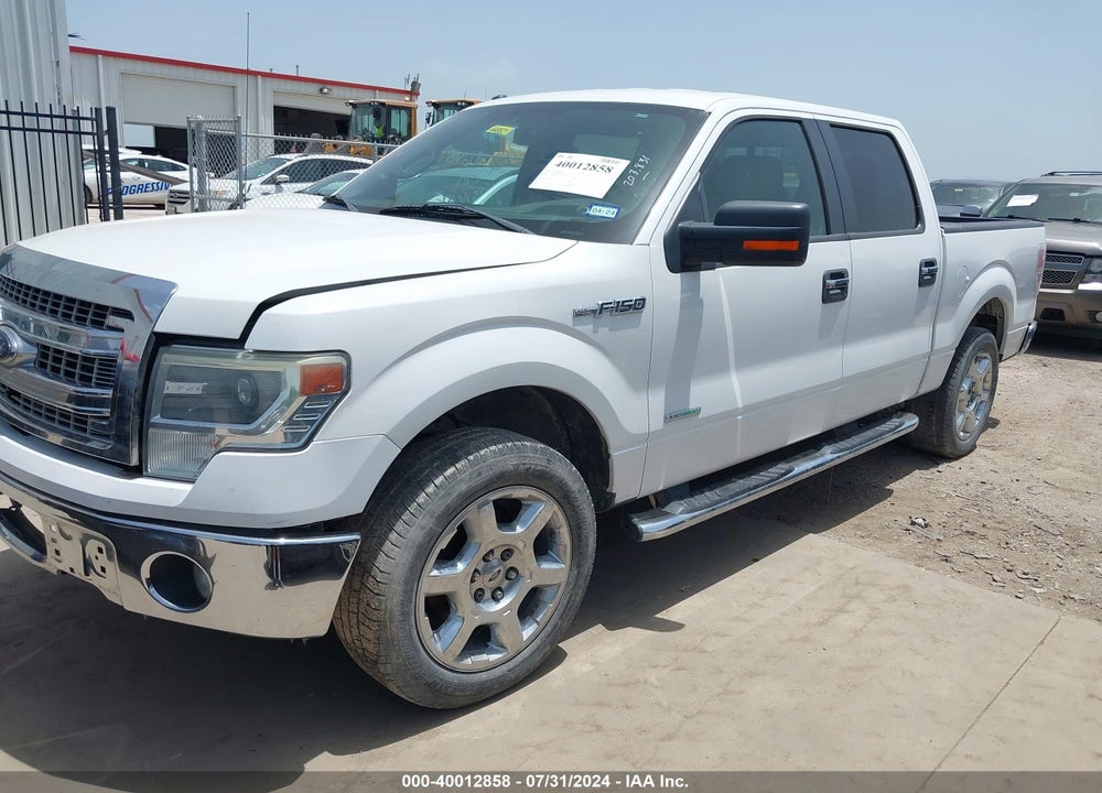 2014 FORD F-150 XLT VIN: 1FTFW1CT0EFA12951