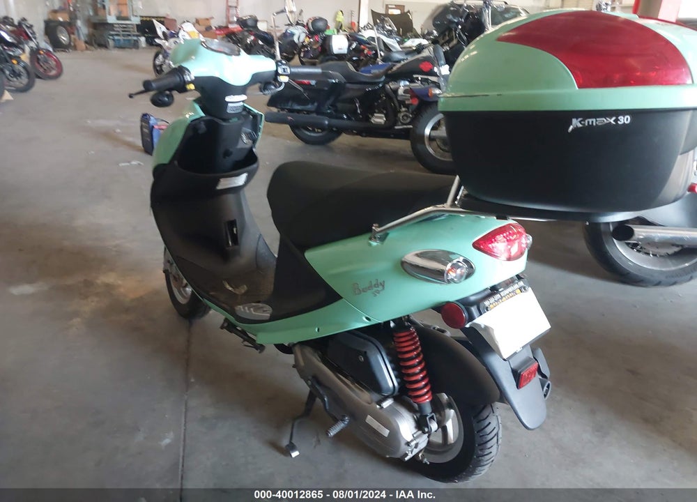 2021 GENUINE SCOOTER CO. BUDDY 50 VIN: RFVPAP5A8M1128403