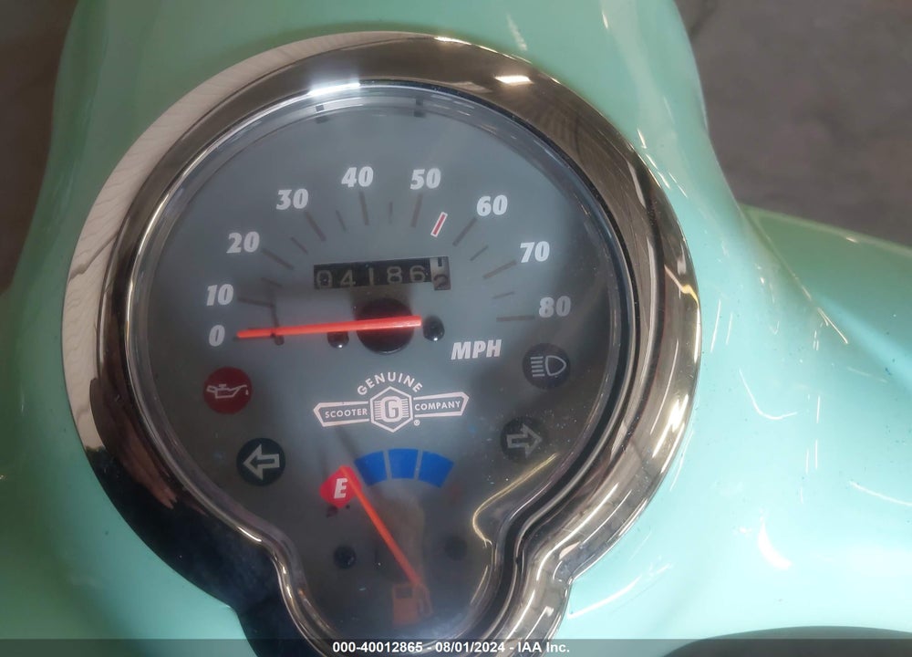 2021 GENUINE SCOOTER CO. BUDDY 50 VIN: RFVPAP5A8M1128403