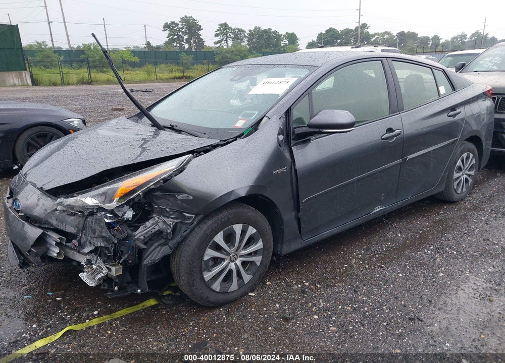 2020 TOYOTA PRIUS LE AWD-E VIN: JTDL9RFU9L3015374