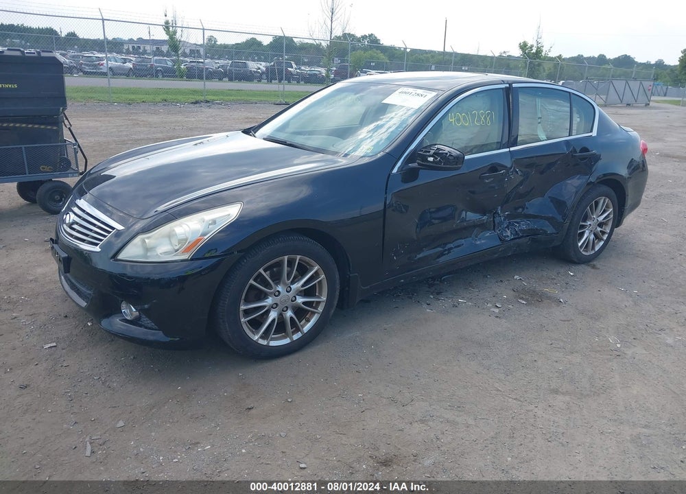 2011 INFINITI G37X VIN: JN1CV6AR0BM410732
