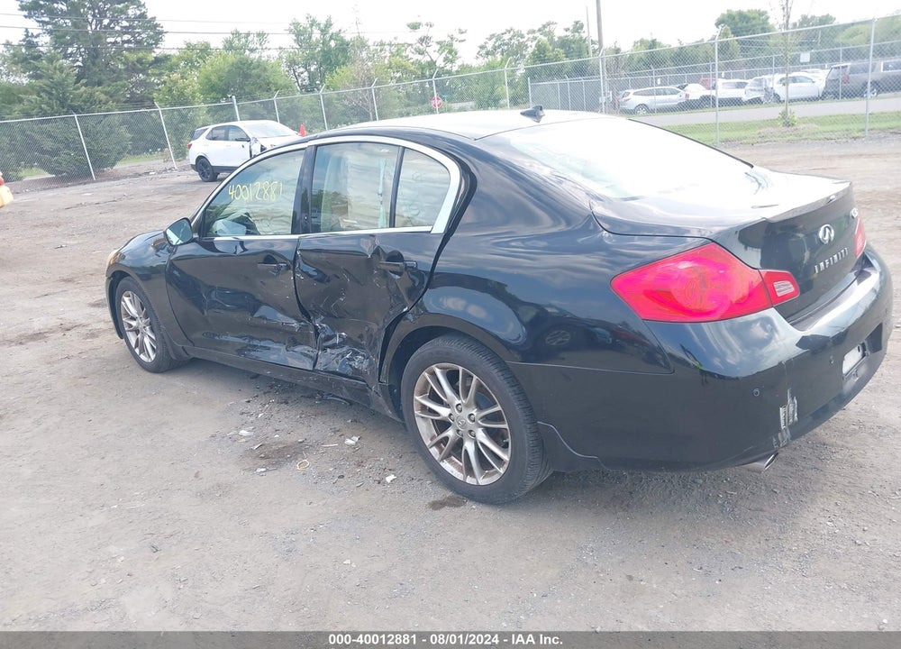 2011 INFINITI G37X VIN: JN1CV6AR0BM410732