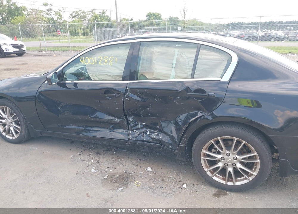 2011 INFINITI G37X VIN: JN1CV6AR0BM410732