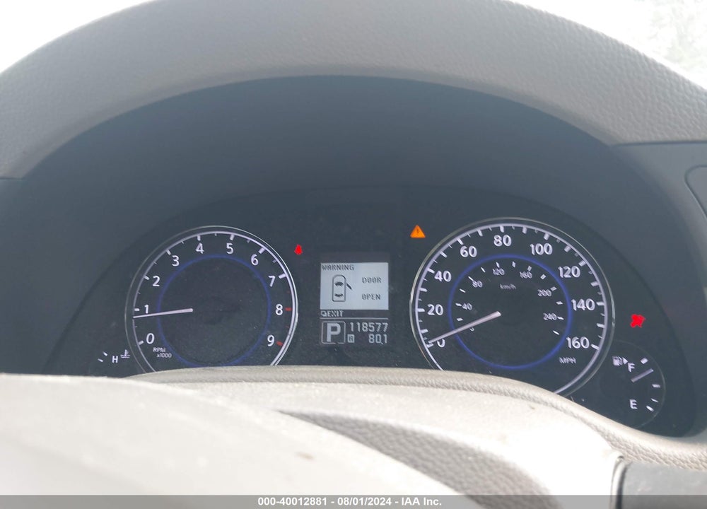 2011 INFINITI G37X VIN: JN1CV6AR0BM410732