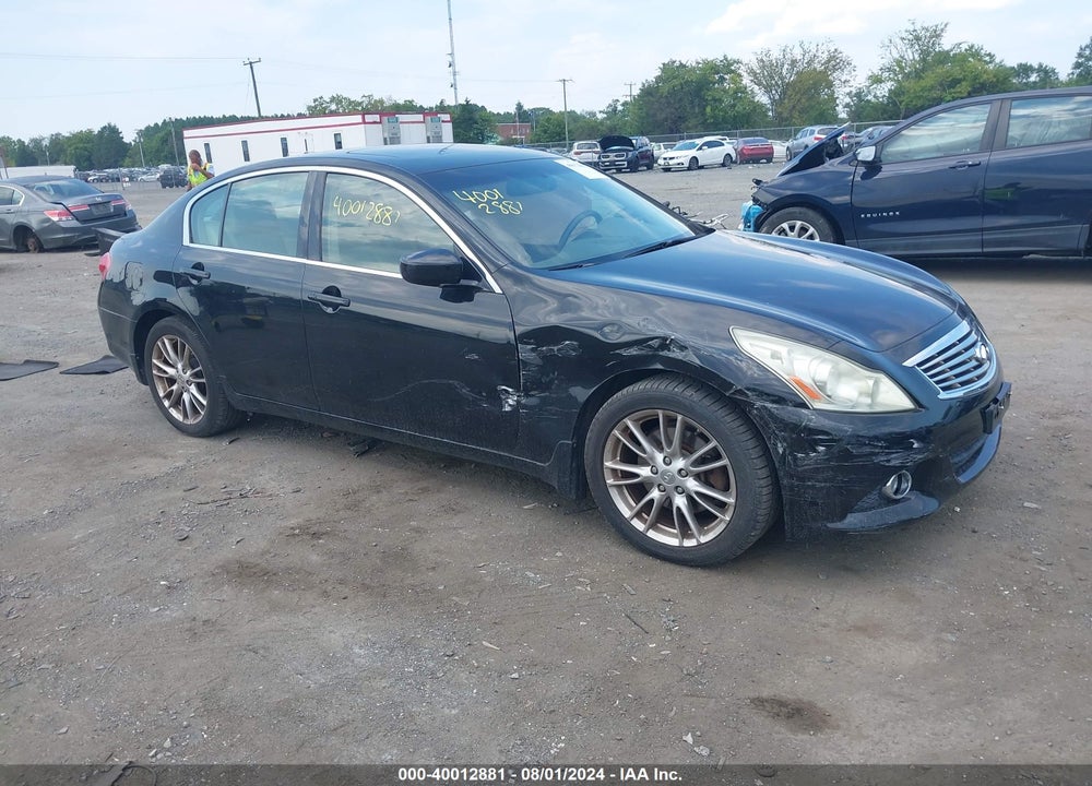 2011 INFINITI G37X VIN: JN1CV6AR0BM410732