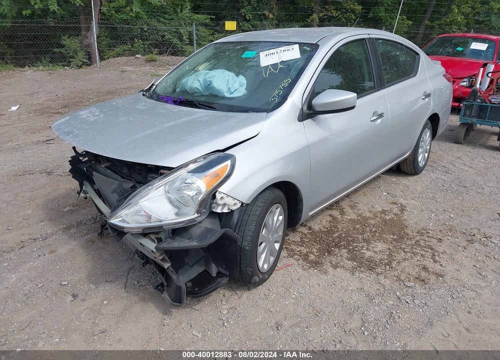 2019 NISSAN VERSA 1.6 SV VIN: 3N1CN7AP1KL852465