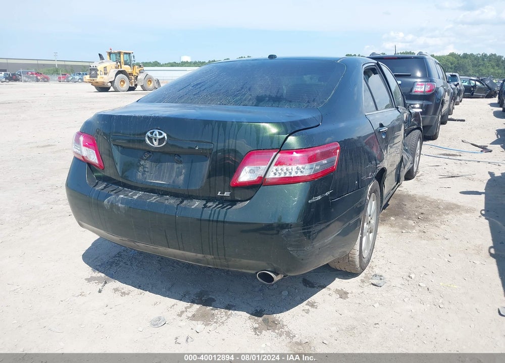 2011 TOYOTA CAMRY LE VIN: 4T4BF3EK0BR147127