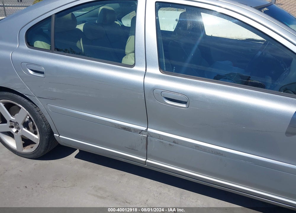 2006 VOLVO S60 R VIN: YV1RH527462526839